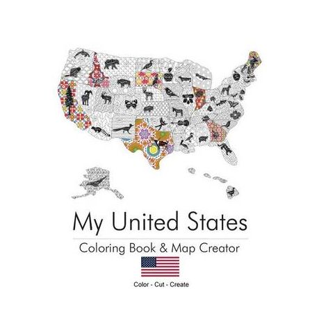 Download My United States Coloring Book Map Creator Buy Online In South Africa Takealot Com