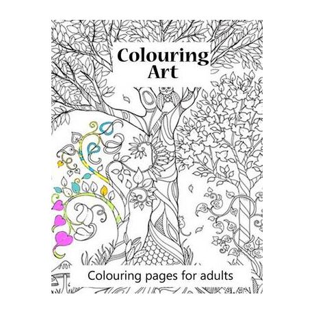 Download Colouring Pages For Adults Colouring Art Colouring Art Book For Adults 100 Pages Of Beautiful Pictures To Colour From Ranging Animals To To Complex Buy Online In South Africa Takealot Com