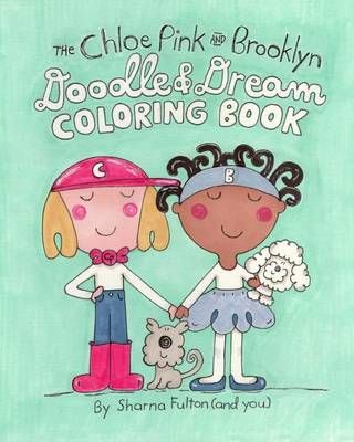 The Chloe Pink And Brooklyn Doodle Dream Coloring Book Loading Zoom