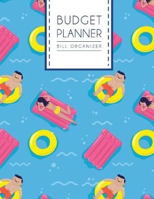 budget planner bill organizer sea vacation large budget planner