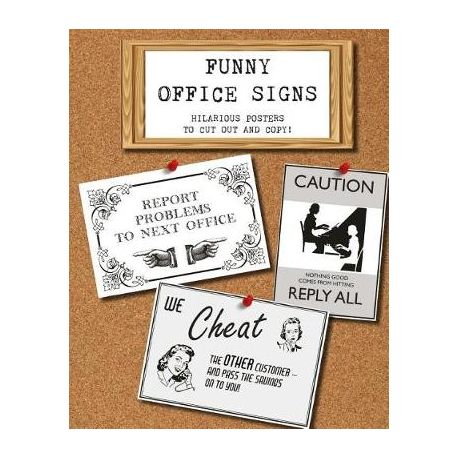 Funny Office Signs: hilarious posters to cut out and copy! | Buy Online in  South Africa 