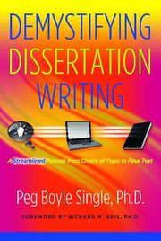 demystifying dissertation writing