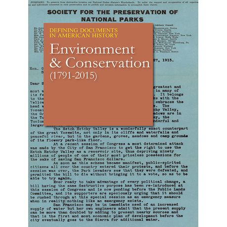 Defining Documents In American History Environment Conservation Ebook - 