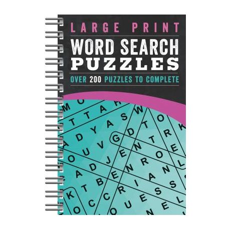 Large Print Word Search Puzzles Over 200 Puzzles To Complete Buy Online In South Africa Takealot Com