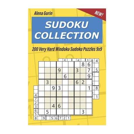 Sudoku Collection 200 Very Hard Windoku Sudoku Puzzles 9x9 Buy Online In South Africa Takealot Com