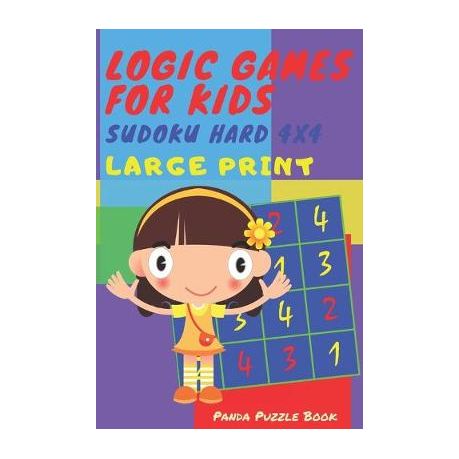 Logic Games For Kids Sudoku Hard 4 X 4 Sudoku For Kids 4x4 Mind Games For Kids Buy Online In South Africa Takealot Com