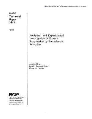 Analytical and Experimental Investigation of Flutter Suppression by Piezoelectric Actuation