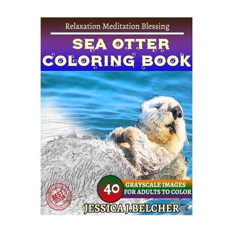 1060+ Otter Coloring Book For Adults Picture HD