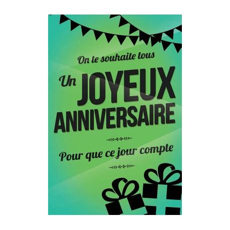 Joyeux Anniversaire Vert Buy Online In South Africa Takealot Com