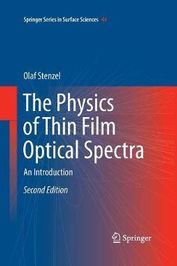 The Physics Of Thin Film Optical Spectra An Introduction Buy Online