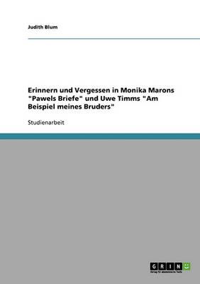 erinnern und vergessen in monika marons pawels briefe und uwe timms am beispiel loading zoom - Am Beispiel Meines Bruders erinnern und vergessen in monika marons pawels briefe und uwe timms am beispiel loading zoom - Am Beispiel Meines Bruders