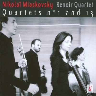 Nikolai Miaskovsky: Quartets No. 1 and 13 (CD / Album)