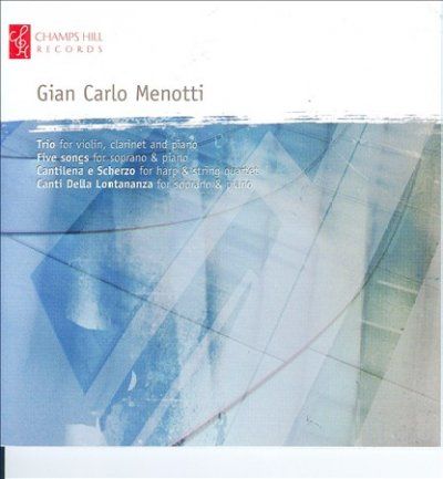 Gian Carlo Menotti: Trio for Violin, Clarinet and Piano/... (CD / Album)