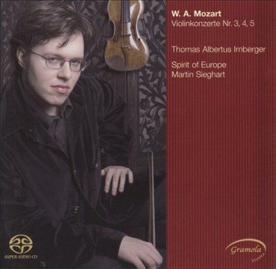 Wolfgang Amadeus Mozart: Violinkonzerte Nr. 3,4,5 (CD / Album)