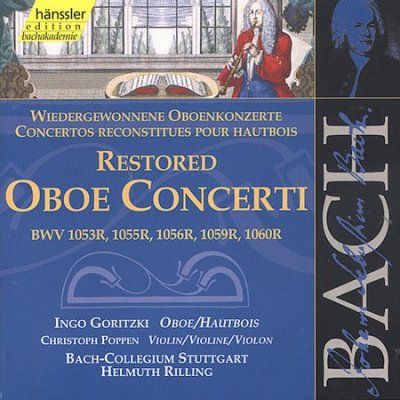 Helmuth Rilling - Bach: Restored Oboe Ctos. Vol 131 (CD)
