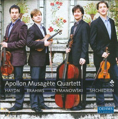 Apollon Musagete Quartett: Haydn/Brahms/Szymanowski/Shchedrin (CD / Album)