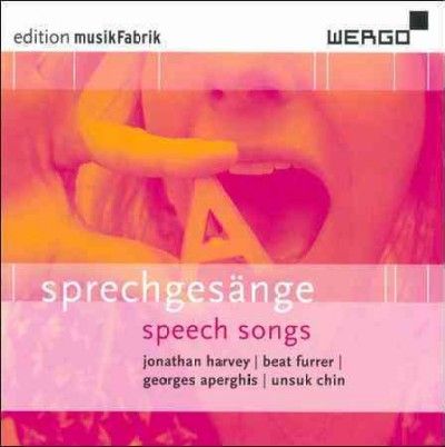 Sprechgesange/Speech Songs (CD / Album)