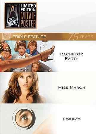Bachelor Party/Miss March/Porky's - (Region 1 Import DVD)