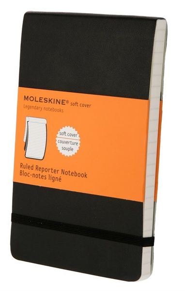 Moleskine Reporter Soft Black Pocket Ruled