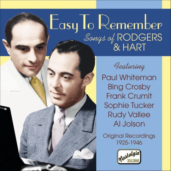 Easy To Remember - Songs Of Rodgers And Hart (CD)