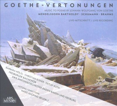 Johann W Von Goethe - Music To Poems By Johann Wolfgang Von (CD)