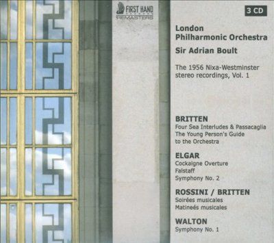 London Philharmonic - 1956 Nixa Westminster Stereo Recordin (CD)