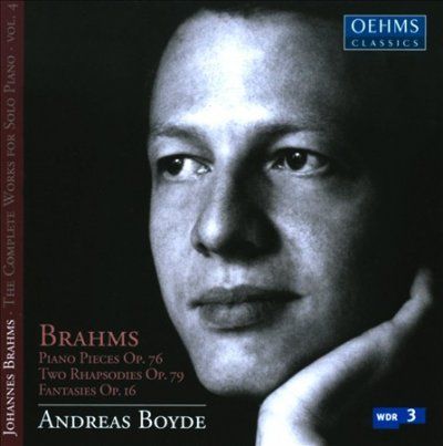 Johannes Brahms: Piano Pieces, Op. 76/Two Rhapsodies, Op. 79/... (CD / Album)