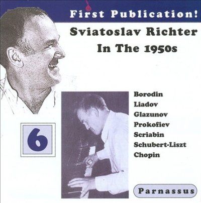 Sviatoslav Richter - First Publication: Sviatoslav Richter (CD)