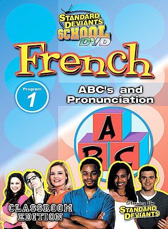 Standard Deviants - French Program 1: Abc's And Pronuncia (DVD)