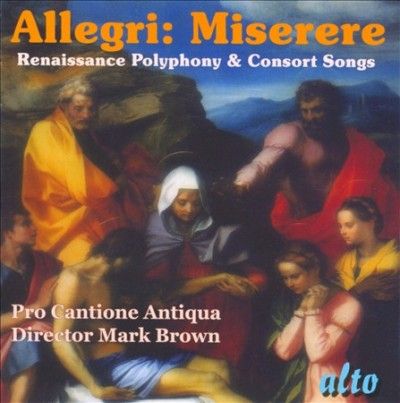 Allegri: Miserere (CD / Album)
