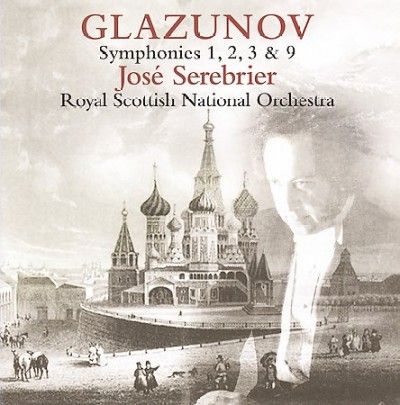 Jose Serebrier - Glazunov: Symphonies Nos 1, 2, 3, &amp; 9 (CD)