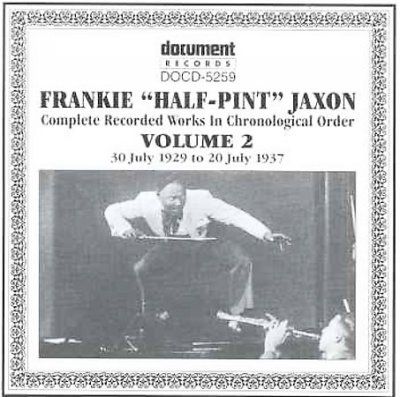 Frankie Half-Pint Jaxon Vol.02 - (Import CD)