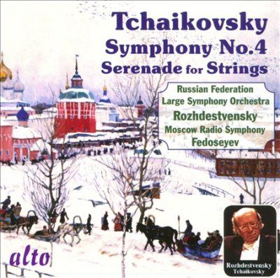 Tchaikovsky: Symphony No. 4/Serenade for Strings (CD / Album)