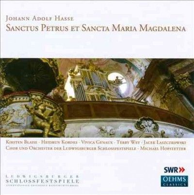 Johann Adolf Hasse: Sanctus Petrus Et Sancta Maria Magdalena (CD / Album)