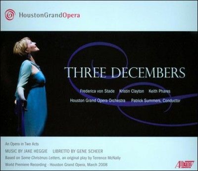 Ensemble From The Ho - Heggie: Three Decembers (CD)
