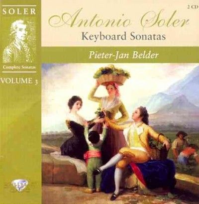 Peter Jan Belder - Soler: Keyboard Sonatas Vol 3 (CD)