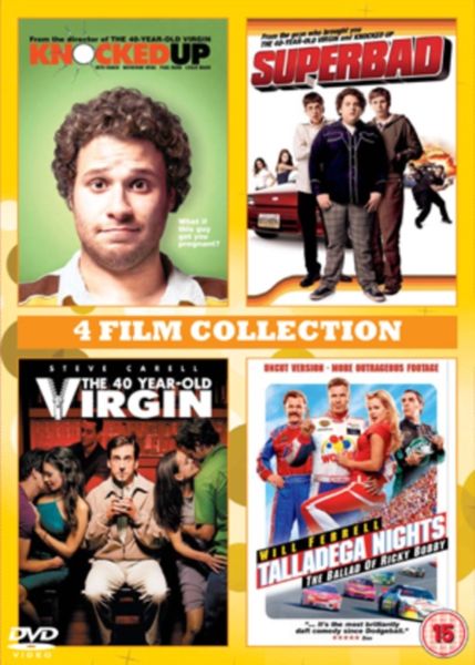Knocked Up/Superbad/The 40 Year Old Virgin/Talladega Nights(DVD)