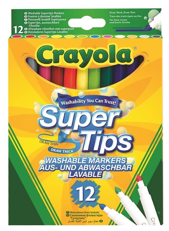 Crayola 12 Super Tips Buy Online in South Africa