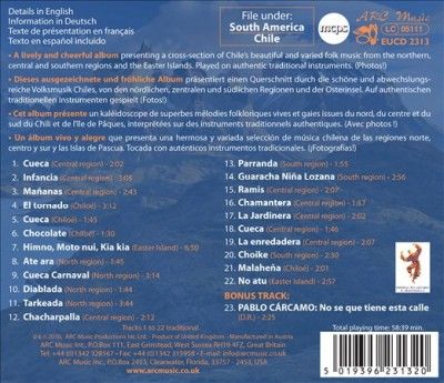 Beautiful Songs of Chile (CD / Album)