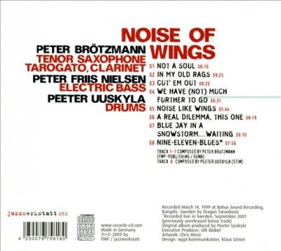 Peter Broetzmann - Noise Of Wings (CD)