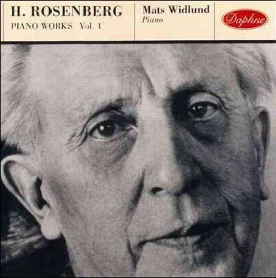 Mats Widlund - Rosenberg: Piano Works Vol 1 (CD)