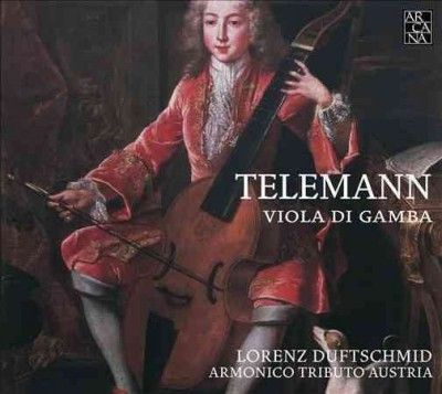 Telemann: Viola Di Gamba (CD / Album)