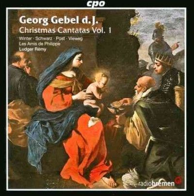 Les Amis De Philippe - Gebel: Christmas Cantatas Vol 1 (CD)