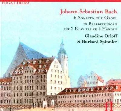 Johann Sebastian Bach: 6 Sonaten Fur Orgel Fur 2 Klavieren... (CD / Album)