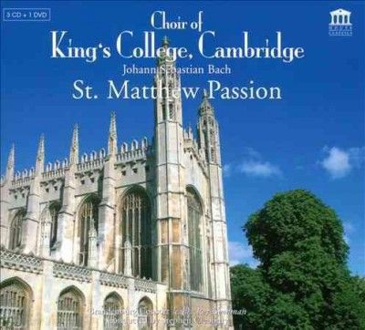 Choir Of King's Coll - Bach: St Matthew Passion (DVD)