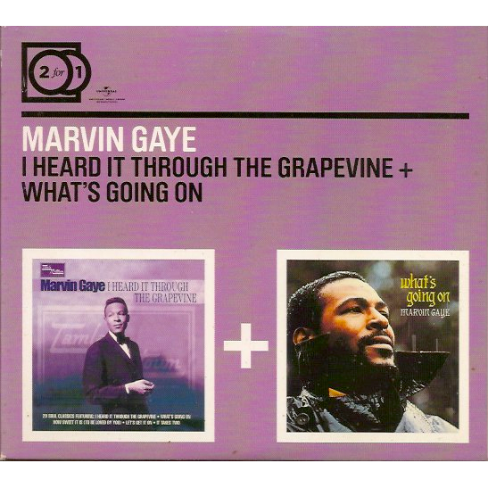 Marvin Gaye - 2 for 1: I Heard It Through the Grapevin (CD)