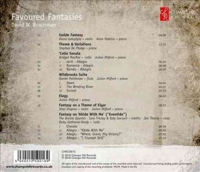 David W. Bowerman: Favoured Fantasies (CD / Album)