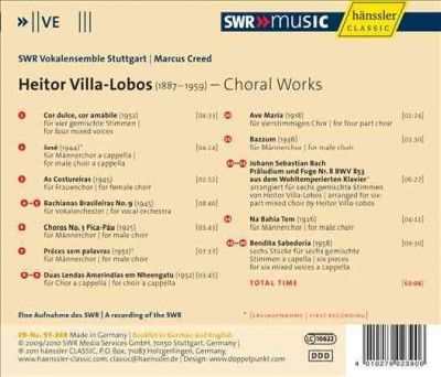 Heitor Villa-Lobos: Choral Works (CD / Album)
