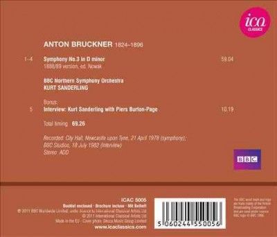 Bruckner: Symphony No. 3 (CD / Album)