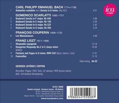 Liszt: Rhapsodie Espagnole/Hungarian Rhapsody No. 2 (CD / Album)